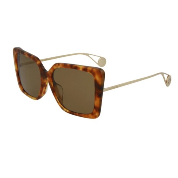 Gucci Square Acetate 54mm Sunglasses - Picture 1 of 3